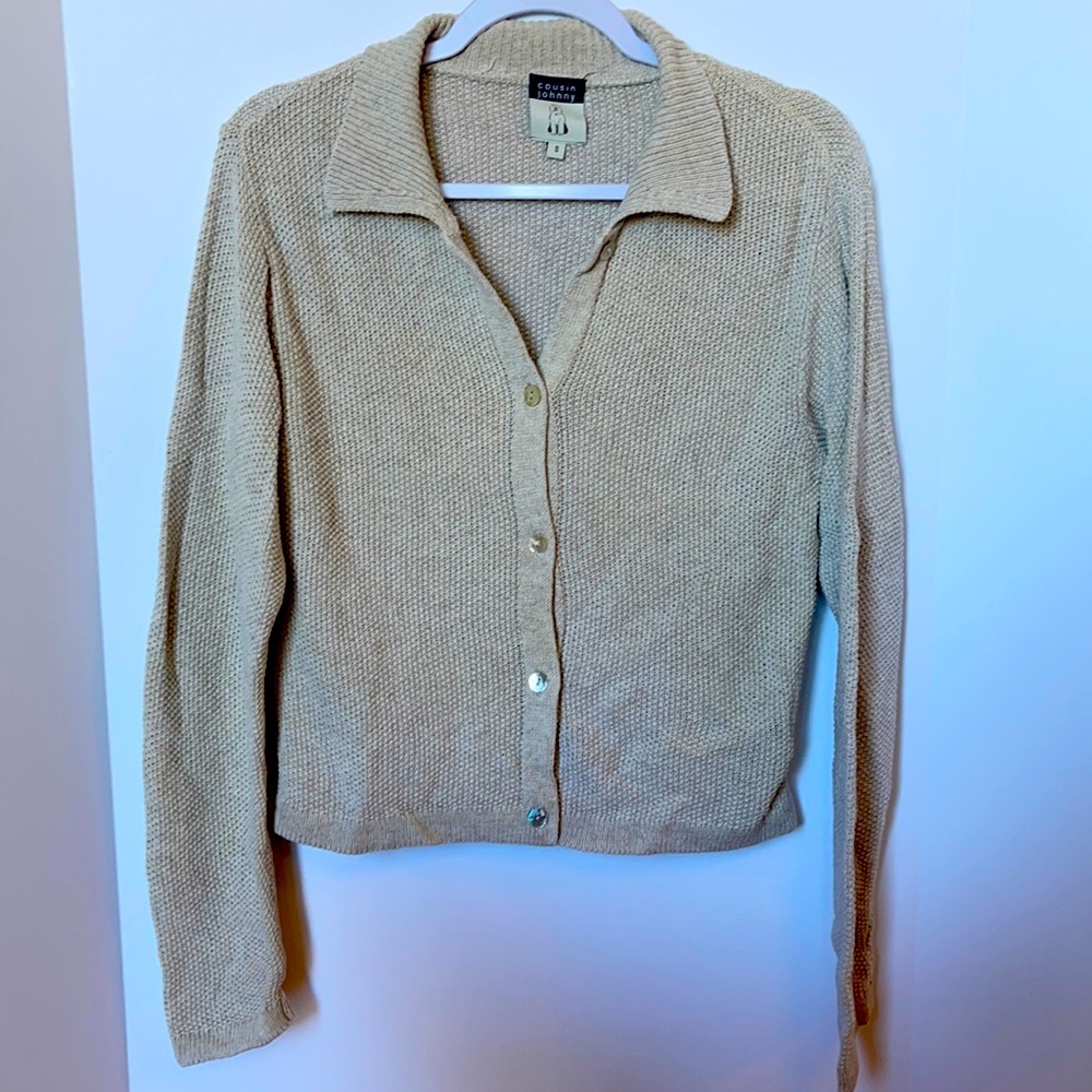 Cousin Johnny cardigan sweater